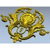 Рокайльный картуш в стиле рококо - stl модель для ЧПУ