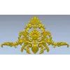 Aurielle Acanthus Cartouche - STL 3D model for CNC