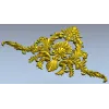 Aurielle Acanthus Cartouche - STL 3D model for CNC