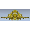Aurielle Acanthus Cartouche - STL 3D model for CNC