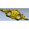 Baroque Acanthus Cartouche - STL 3D Model for CNC Router