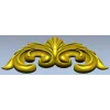 Рельефный картуш с акантовыми листьями - 3D модель STL для ЧПУ