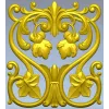 Классический растительный картуш - 3D модель STL для ЧПУ