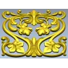 Классический растительный картуш - 3D модель STL для ЧПУ