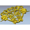 Флорентийский картуш - декоративная STL модель для ЧПУ