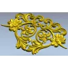 Флорентийский картуш - декоративная STL модель для ЧПУ