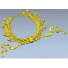 Лавровый венок с лентой - 3D модель в формате STL для ЧПУ