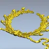 Лавровый венок с лентой - 3D модель в формате STL для ЧПУ