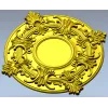 Рельефная розетка "Медальон Аквилона" - 3D модель STL для ЧПУ