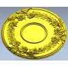 Floral Wreath Medallion STL for CNC