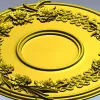 Floral Wreath Medallion STL for CNC