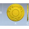 Floral Wreath Medallion STL for CNC