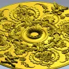 Классическая круглая розетка - 3D модель в формате STL для ЧПУ