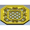Octagonal Floral Lattice 3D STL for CNC