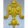 Rococo Acanthus Tassel STL for CNC
