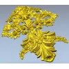 Акантовый картуш с розами - 3D модель STL для ЧПУ