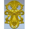 Рокайльный картуш - декоративная stl модель для ЧПУ