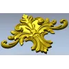 Резной картуш с акантом - 3D модель STL для ЧПУ