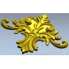Резной картуш с акантом - 3D модель STL для ЧПУ