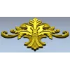 Резной картуш с акантом - 3D модель STL для ЧПУ