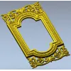 Декоративная рамка в классическом стиле - 3D модель STL для ЧПУ