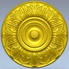 Classical Acanthus Rosette - STL 3D Model for CNC