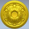 Acanthus Rosette Medallion - 3D STL model for CNC