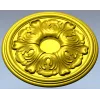 Acanthus Rosette Medallion - 3D STL model for CNC