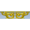 Ornate Acanthus Scroll Applique STL for CNC