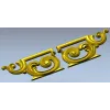Ornate Acanthus Scroll Applique STL for CNC