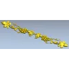 Grapevine Decorative Frieze STL 3D Model for CNC