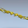 Grapevine Decorative Frieze STL 3D Model for CNC