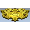 Барочный картуш в высоком рельефе - STL модель для ЧПУ