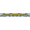 Baroque Acanthus Horizontal Ornament STL for CNC
