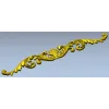 Акантовый картуш с раковиной - 3D модель STL для ЧПУ