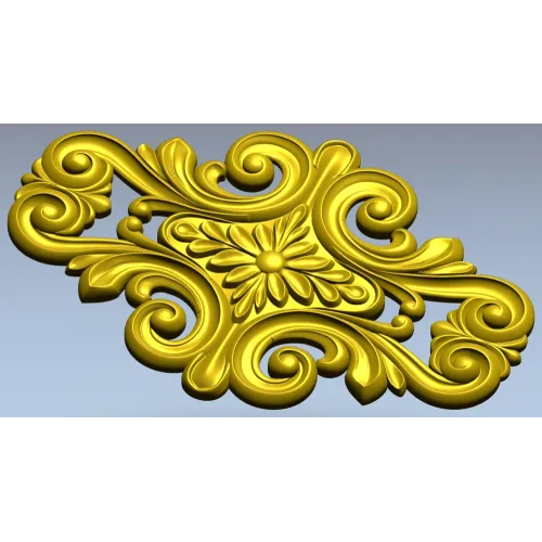 Декоративный картуш "Флоренция" - 3D модель STL для ЧПУ