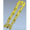 Grapevine Vertical Frieze STL for CNC