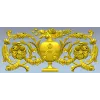 Neoclassical Urn Cartouche - STL 3D Model for CNC
