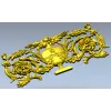 Neoclassical Urn Cartouche - STL 3D Model for CNC