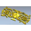 Neoclassical Urn Cartouche - STL 3D Model for CNC