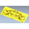 Картуш с парными грифонами - 3D панель для ЧПУ (STL)