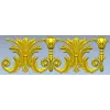 Acanthus Frieze STL 3D model for CNC carving
