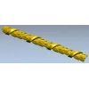 3D модель STL - Лавровая Спираль для ЧПУ