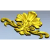Декоративный картуш с акантовыми листьями - 3D модель STL для ЧПУ
