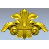 Акантовый декоративный картуш - 3D модель STL для ЧПУ