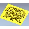 Baroque Acanthus Relief Panel STL for CNC