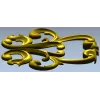 Acanthus Scroll Decorative STL for CNC Milling