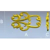 Acanthus Scroll Decorative STL for CNC Milling