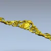 Декоративный картуш "Аделина" - 3D модель STL для ЧПУ