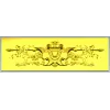 Heraldic Floral Cartouche - STL 3D model for CNC panel
